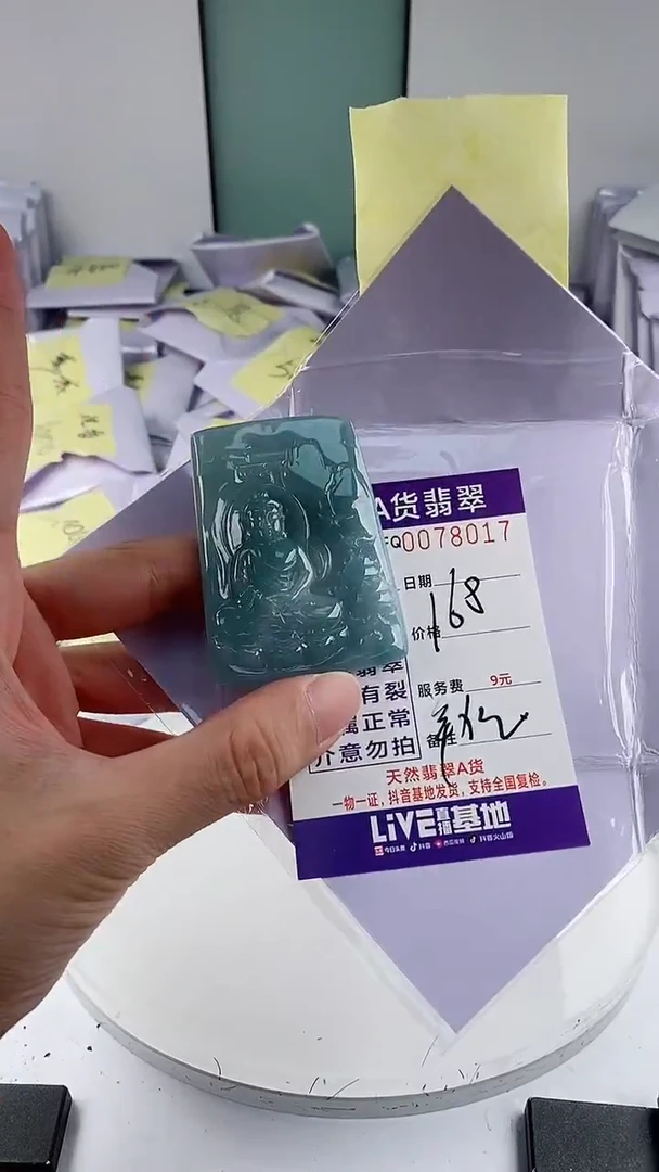 翡翠未镶嵌颈饰