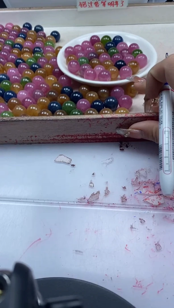 【闪购商品】碧玺颈饰未镶嵌w202碧*玺14mm*3颗