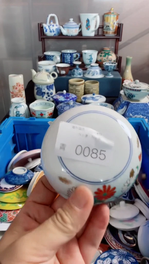 瓷片明*0085精美日式创意陶器