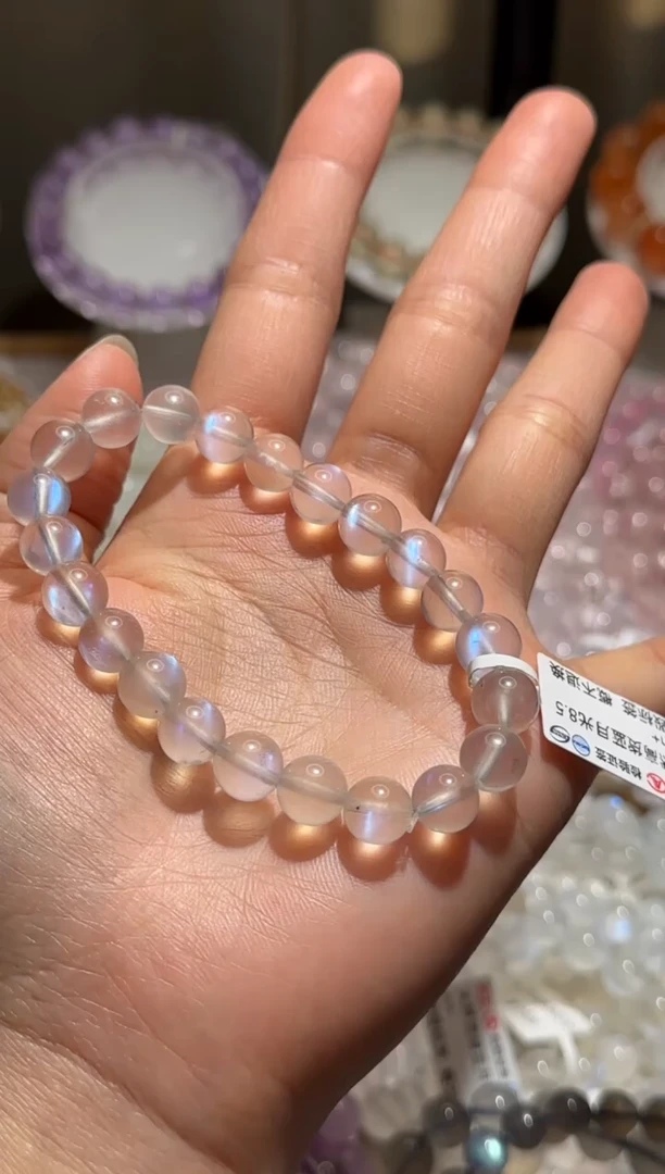 【闪购商品】月光石手串未镶嵌蓝月光8mm+
