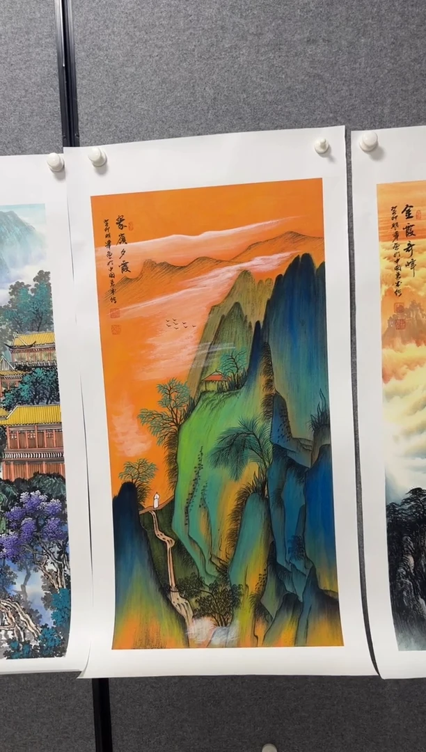 国画温朋举温朋举