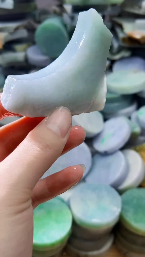 裸石翡翠天然翡翠A货余 南 511