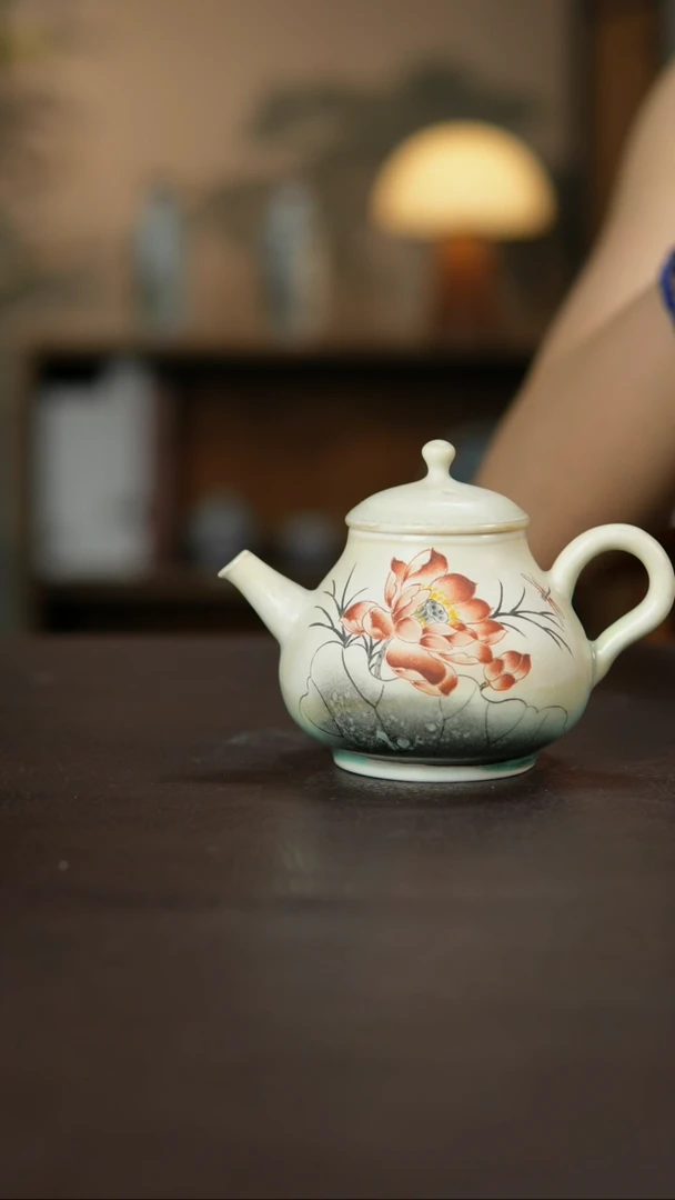 杯景德柴烧手作微瑕