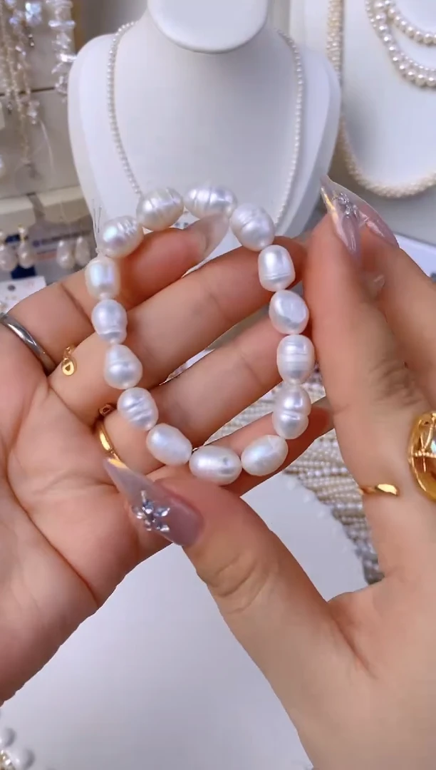 淡水珍珠未镶嵌颈饰H01