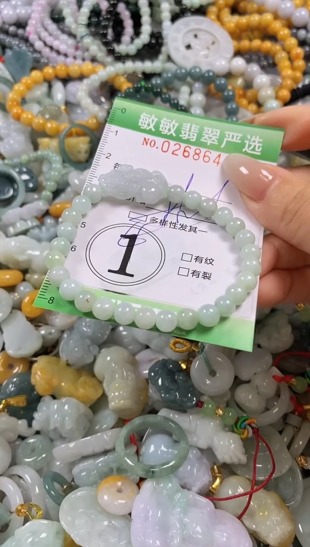 翡翠未镶嵌颈饰闪购0268643多样性发其一