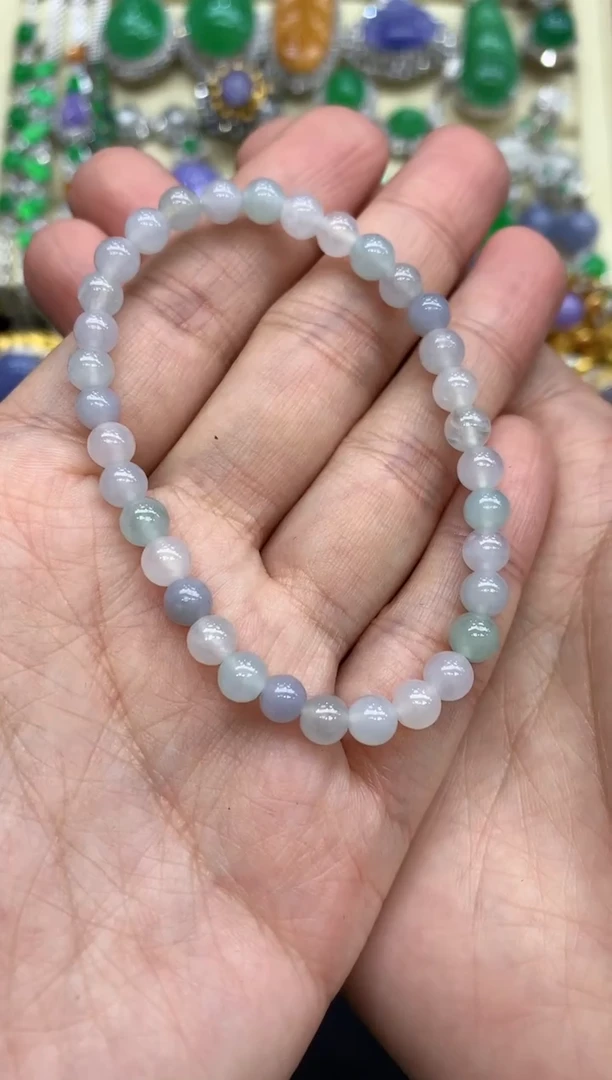 未镶嵌手串翡翠109-中国好珍宝