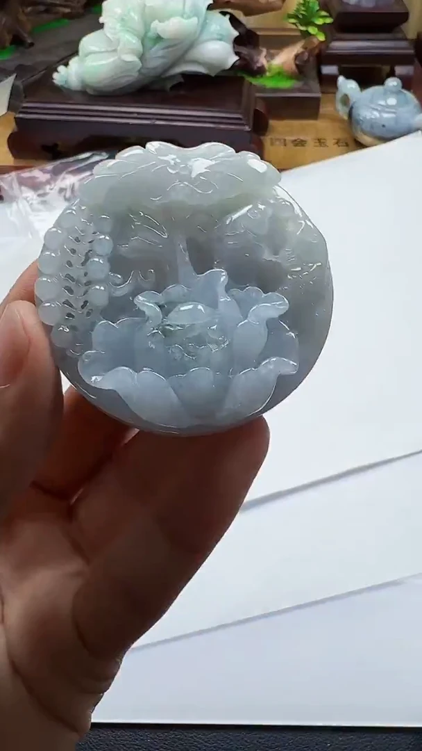 吊坠(不含链)未镶嵌翡翠1