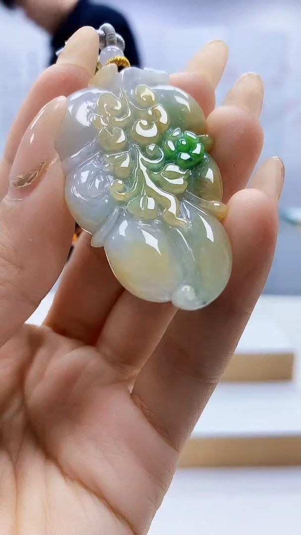 未镶嵌定制翡翠5145ty-毛货挂件44