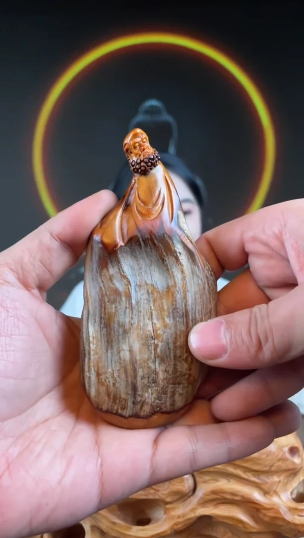 柏木（崖柏）手工摆件,先抢先得! 编号:400