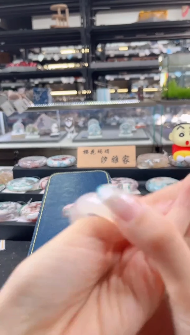 未镶嵌手镯石英质玉瑾圈口（赠品镯心）