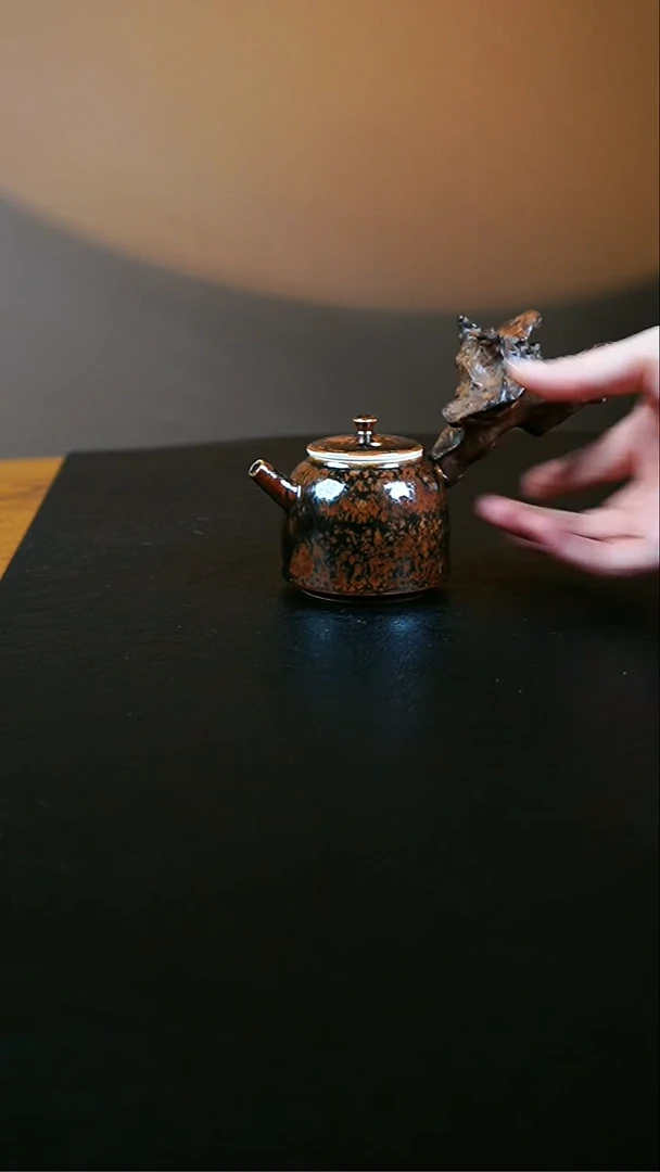 景德镇纯手工柴烧小壶