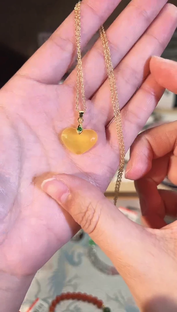 【闪购商品】蜜蜡颈饰未镶嵌F96项链