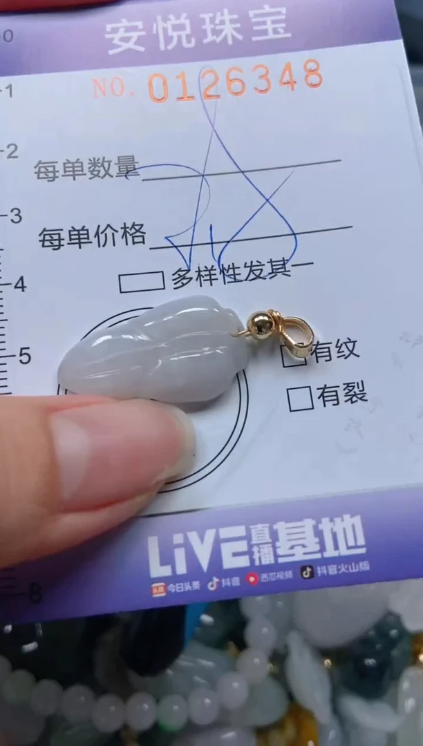 【闪购商品】翡翠颈饰未镶嵌闪购0126348