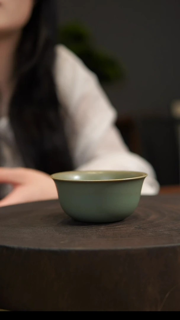 杯子鸡缸杯  汝州原产地 原矿原釉