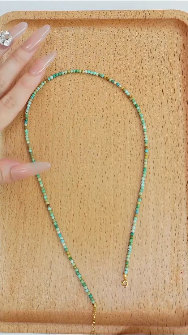 未镶嵌绿松石项链发货一件