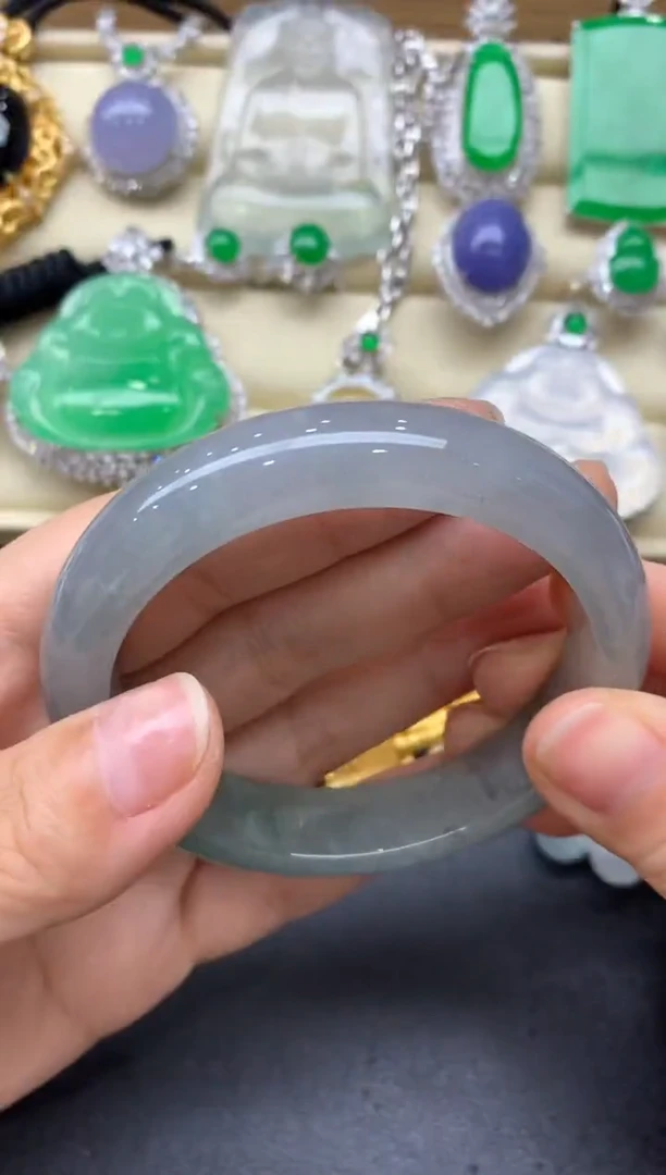 翡翠手镯未镶嵌358-中国好珍宝