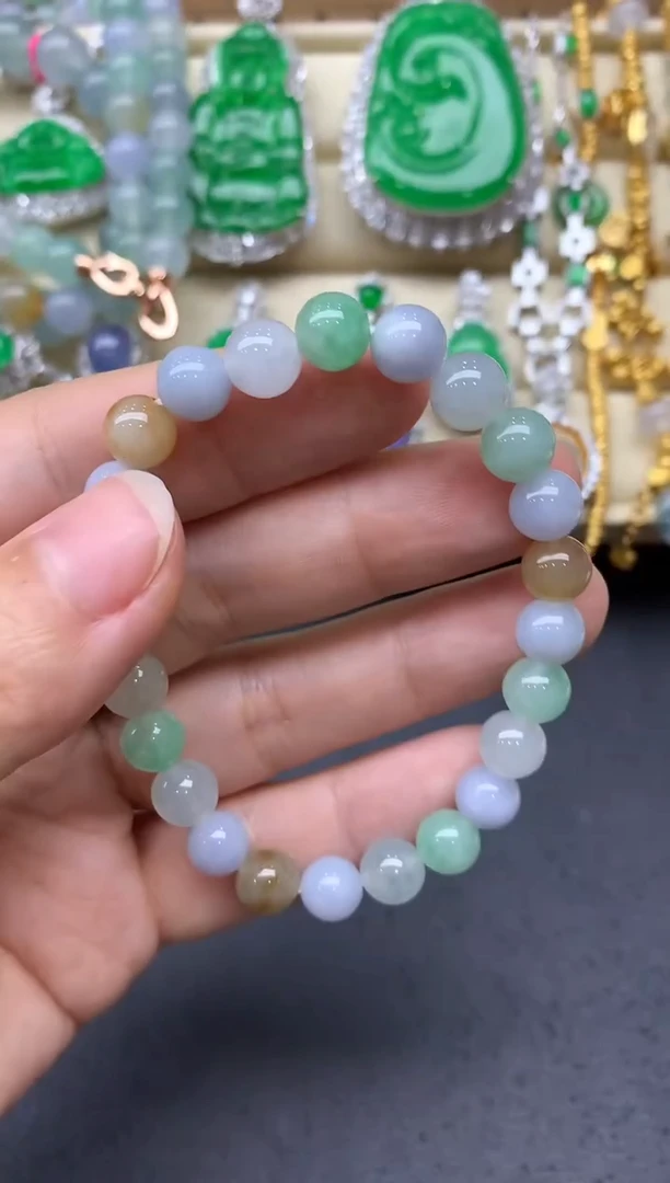 未镶嵌手链翡翠69-中国好珍宝