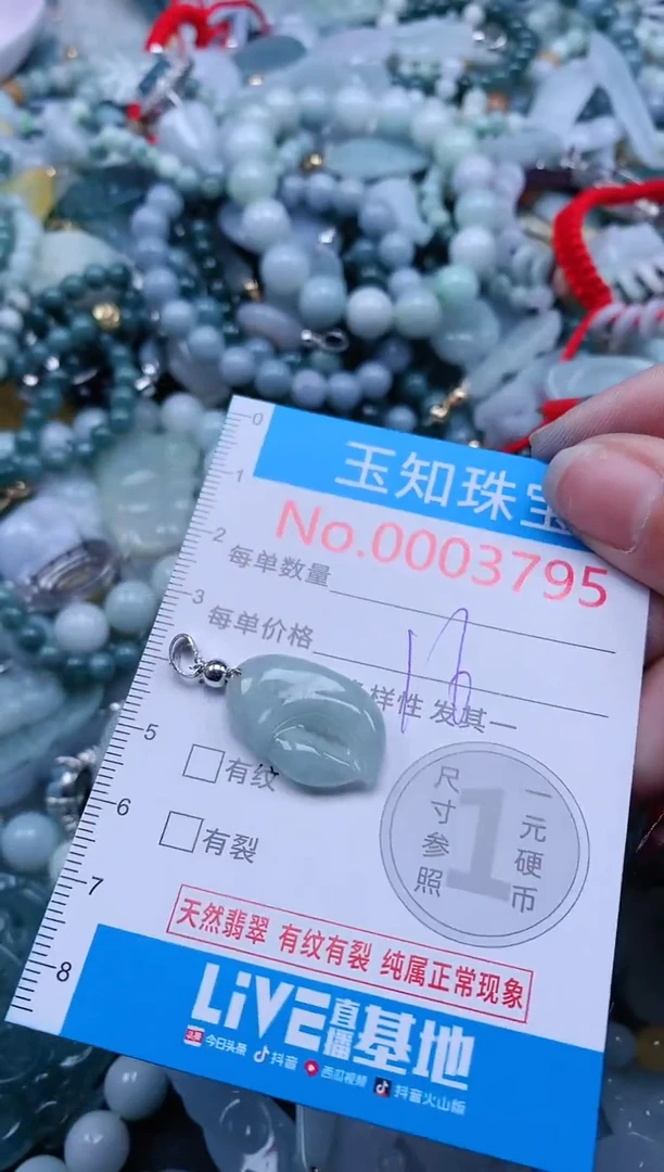 【闪购商品】翡翠吊坠(不含链)未镶嵌3795