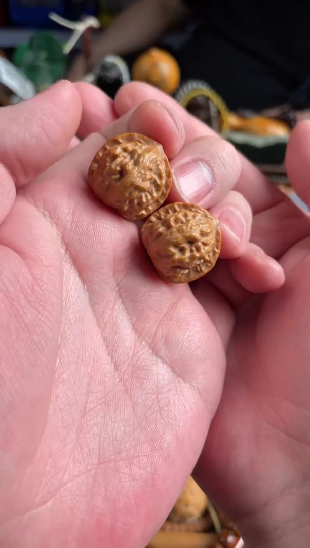 【闪购商品】文玩核桃把件王胖子文玩工作室黄蜡皮小蛤蟆