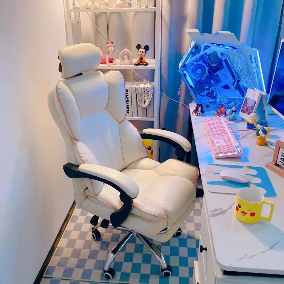 宿舍大学生学习书桌椅子电脑椅电竞办公人体工学久坐舒服老板座椅