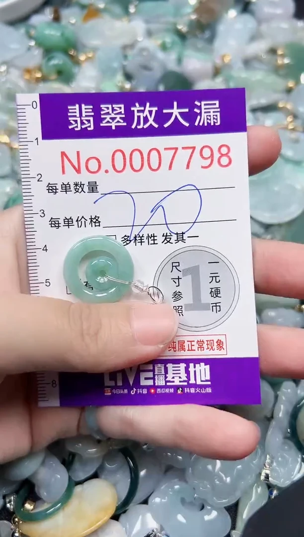 颈饰未镶嵌翡翠7798