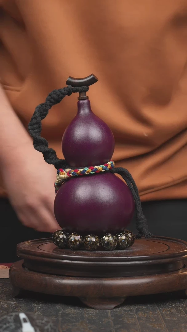 【闪购商品】1575号大漆酒葫芦  一物一拍