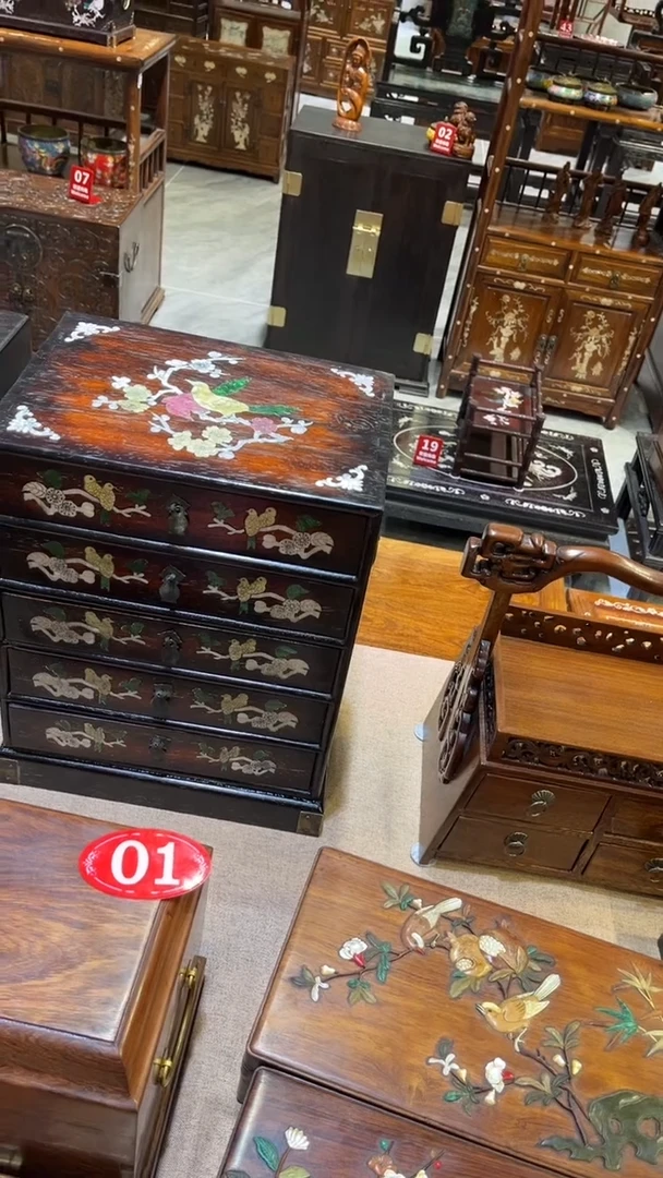 木喜鹊登梅 五斗柜