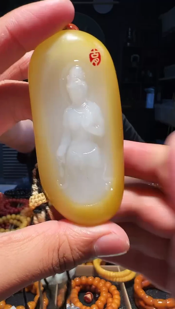 手串未镶嵌和田玉挂件