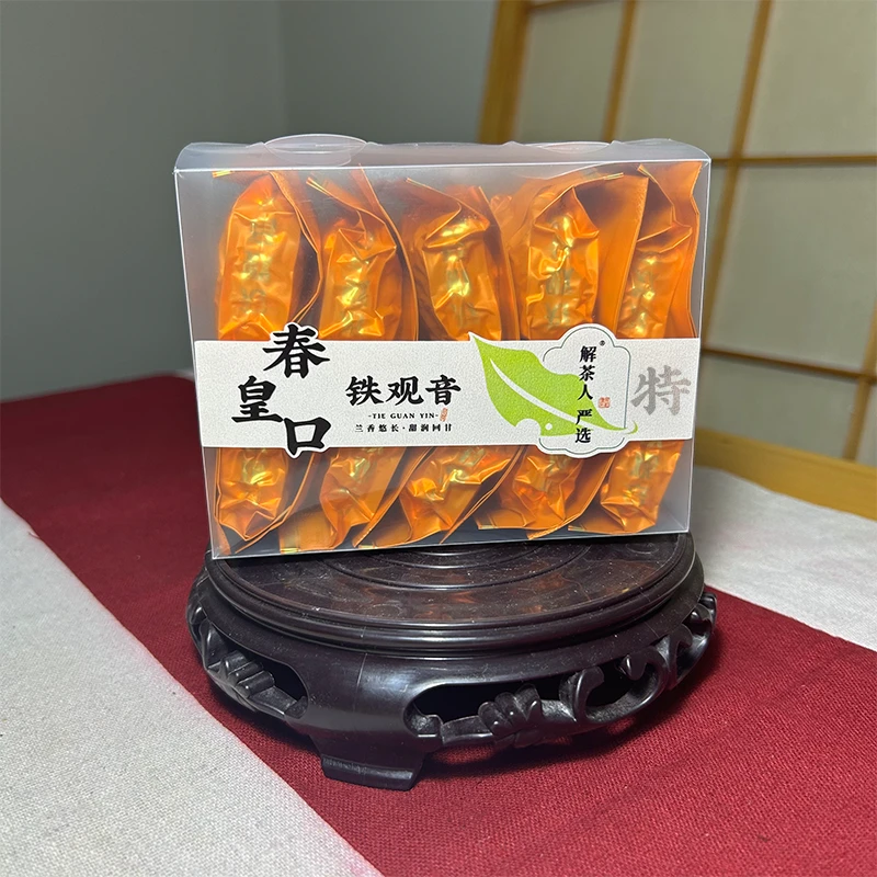 2025年春皇口特铁观音安溪乌龙茶盒装清香型茶叶100克