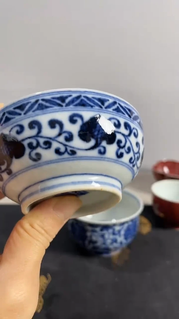 杯子瓷景德镇手工手绘陶瓷