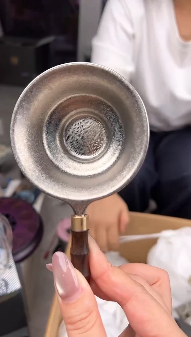 纯钛茶漏  冰晶