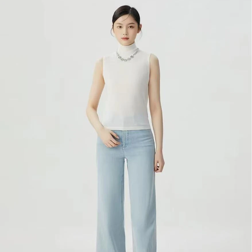 AMASS/阿玛施热力感新款女装时尚百搭针织马甲慵懒风女装5399648