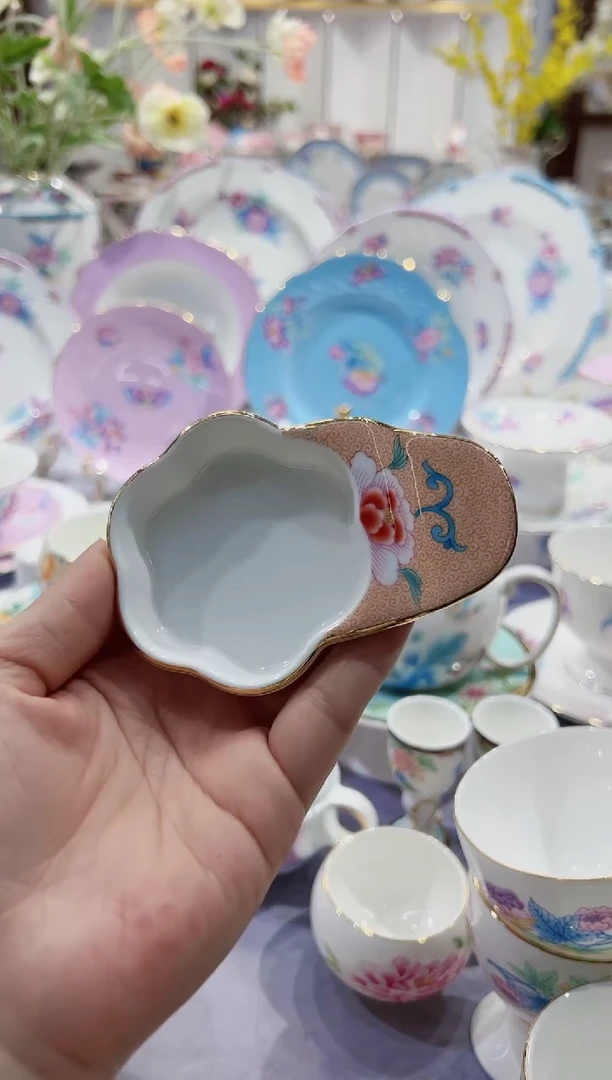 【闪购商品】骨瓷花型