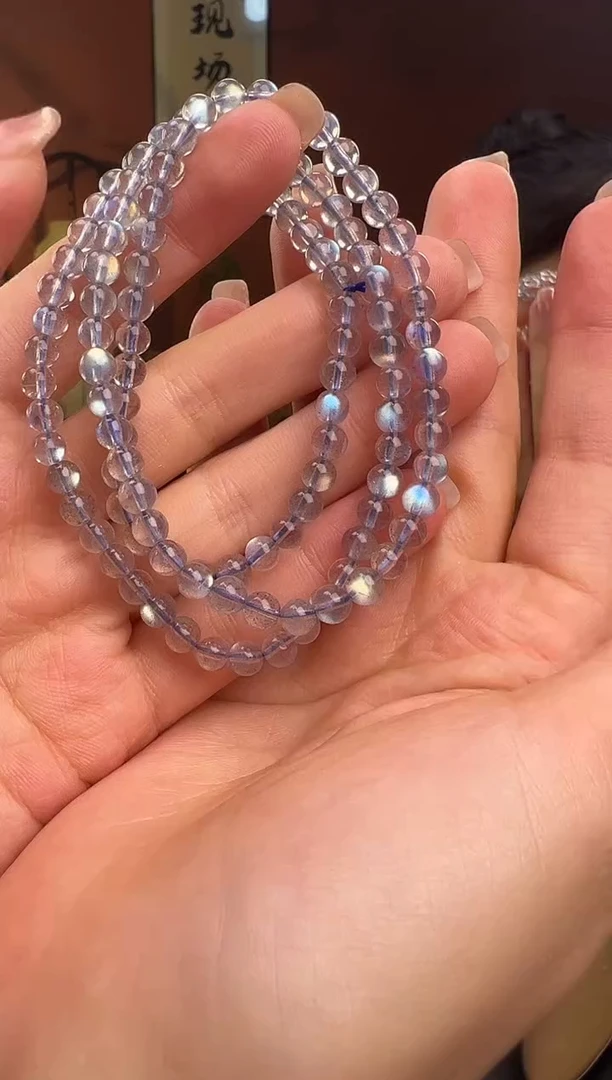 未镶嵌手串月光石月光石5mm+