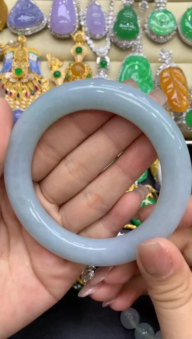 未镶嵌手镯翡翠315-中国好珍宝