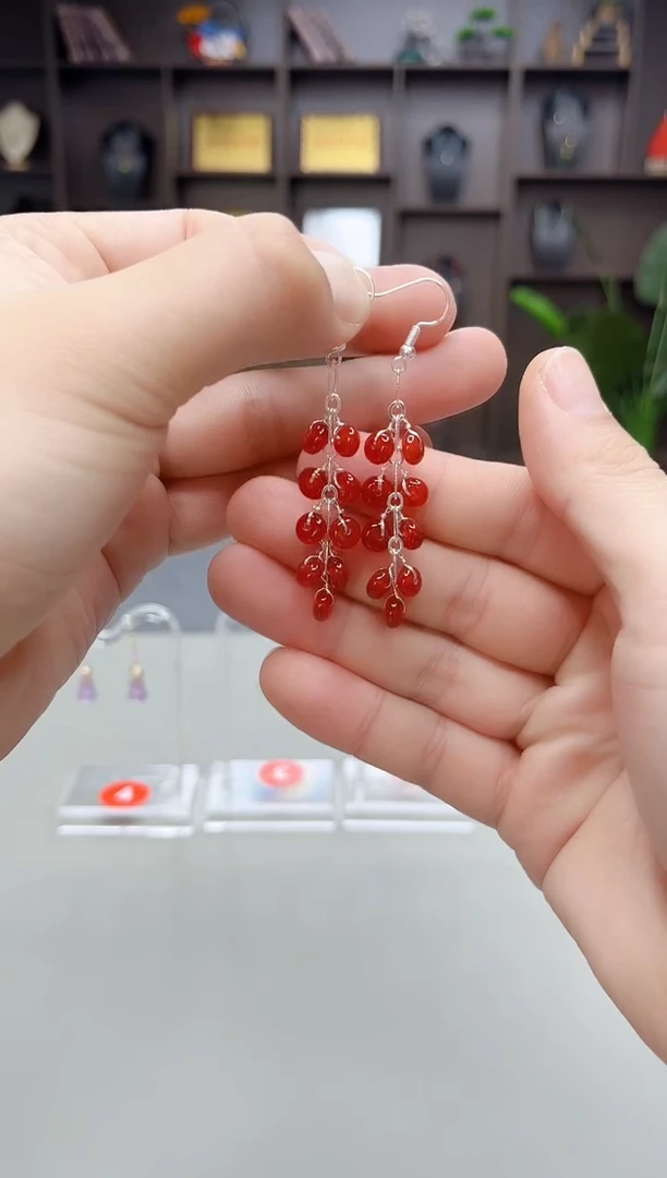 未镶嵌耳饰玛瑙/玉髓323000