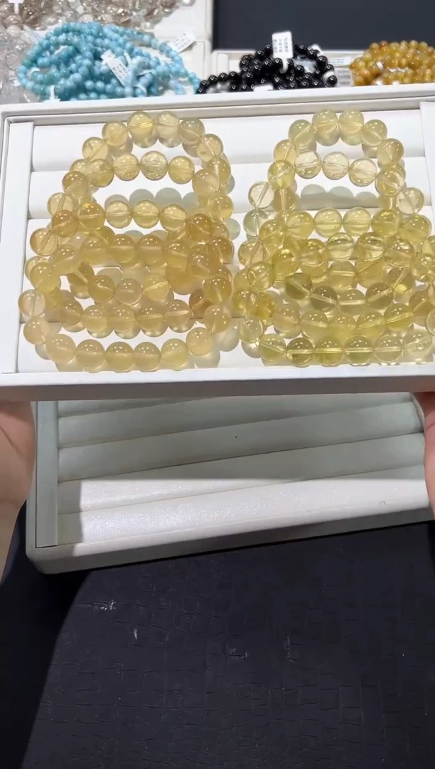 水晶手链未镶嵌13a多样性发其一【1条】默认微瑕12mm