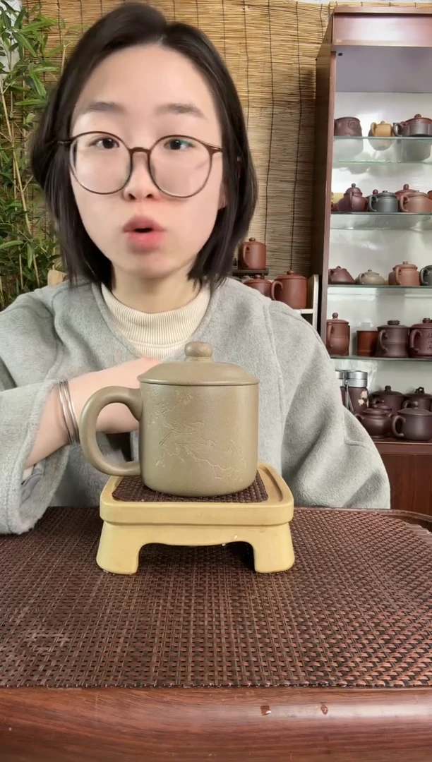 【闪购商品】紫砂茶杯宜兴原矿紫砂 青段  无礼盒