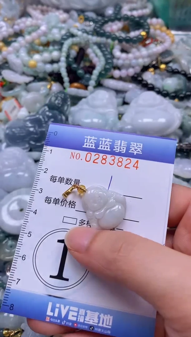 翡翠未镶嵌颈饰闪购0283824