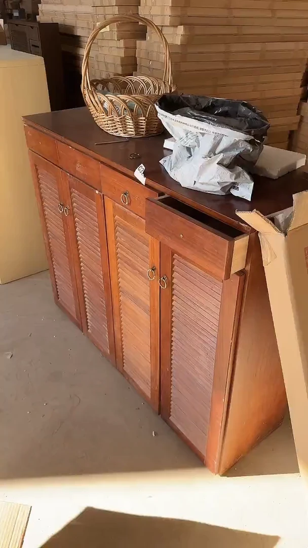 木（非红木类）瑕疵实木鞋柜餐边柜357