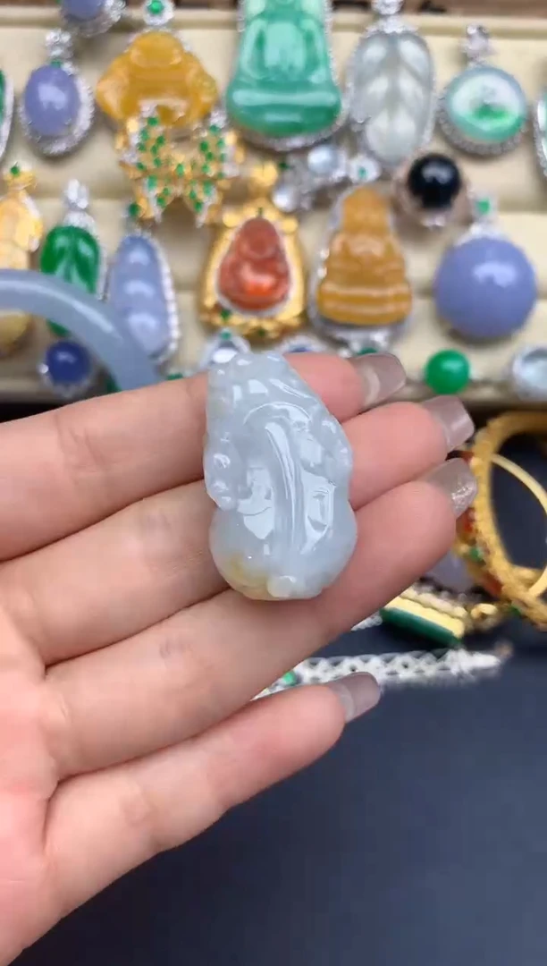 颈饰未镶嵌翡翠181-中国好珍宝