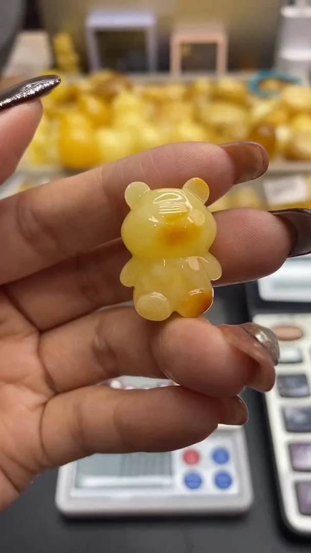 琥珀未镶嵌珠宝奇石334