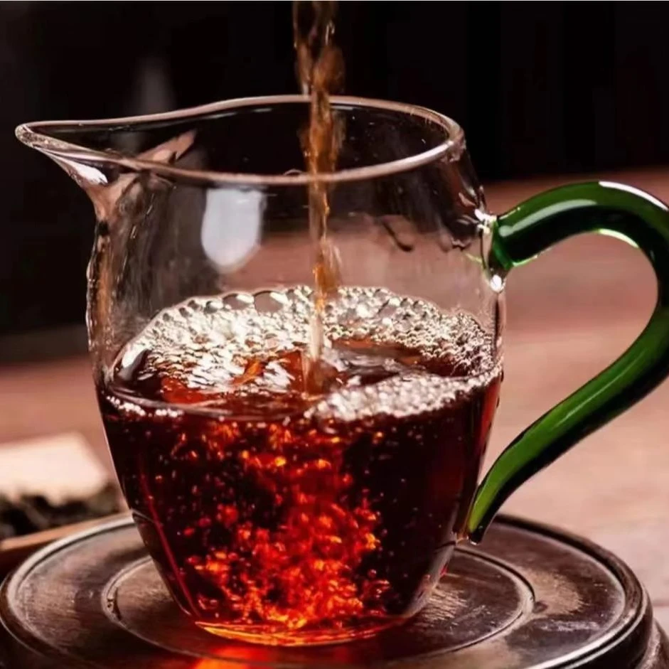 璞润元古茶【南境高杆熟茶老茶头】2024年山头散茶熟茶