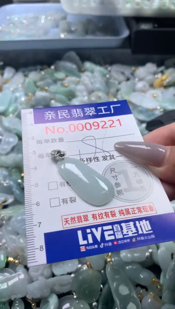 颈饰未镶嵌翡翠9221