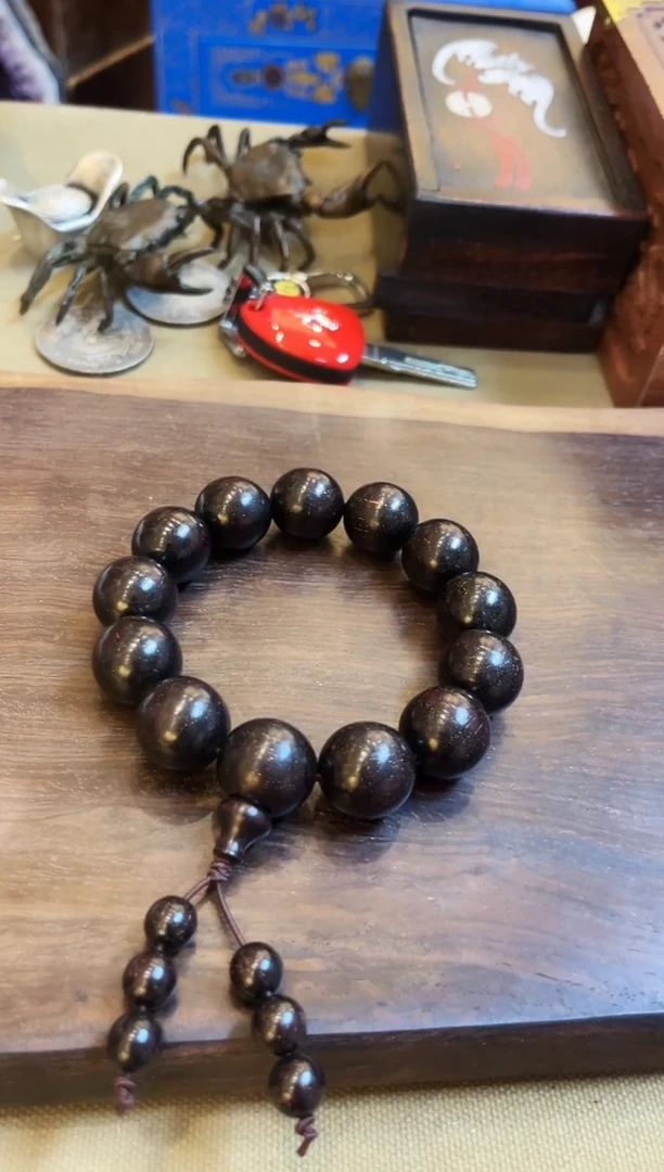 【闪购商品】小叶紫檀手串/手链满天星小叶紫檀2.0圆珠手串