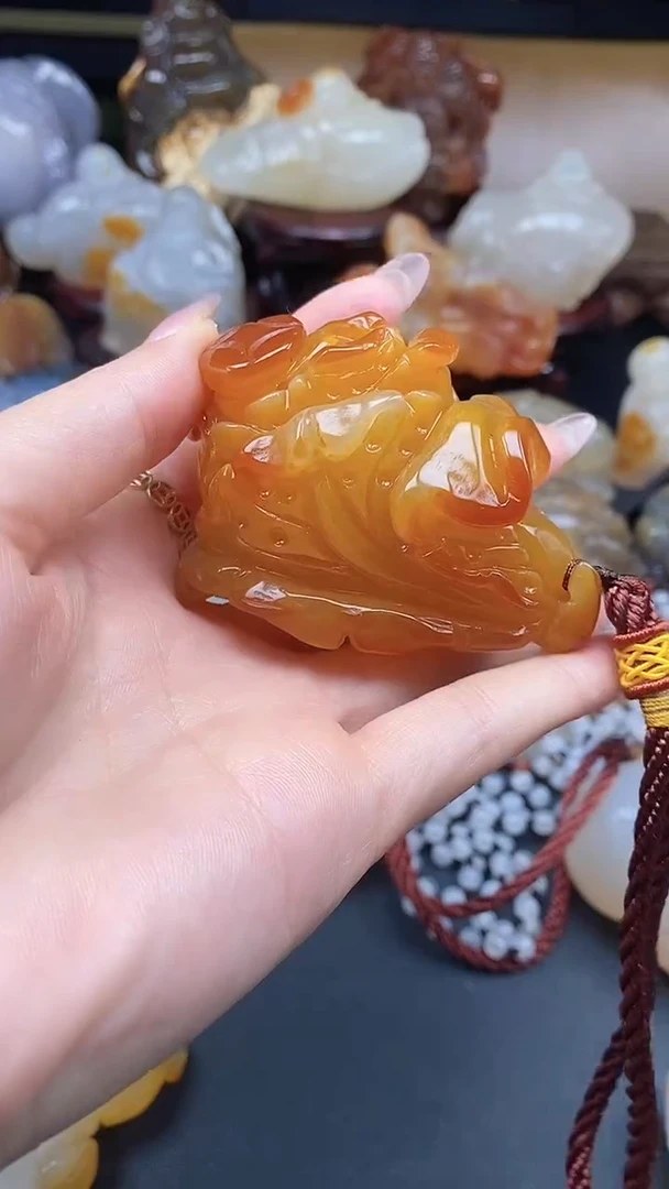 【闪购商品】玛瑙/玉髓颈饰未镶嵌dd