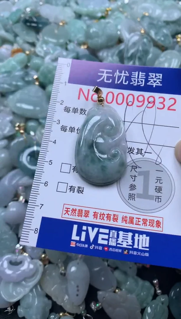 颈饰未镶嵌翡翠9932