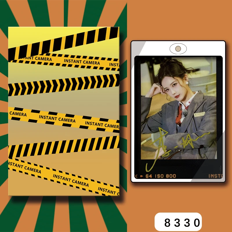 D8330【李一桐】 正品拍立得照片 黑金