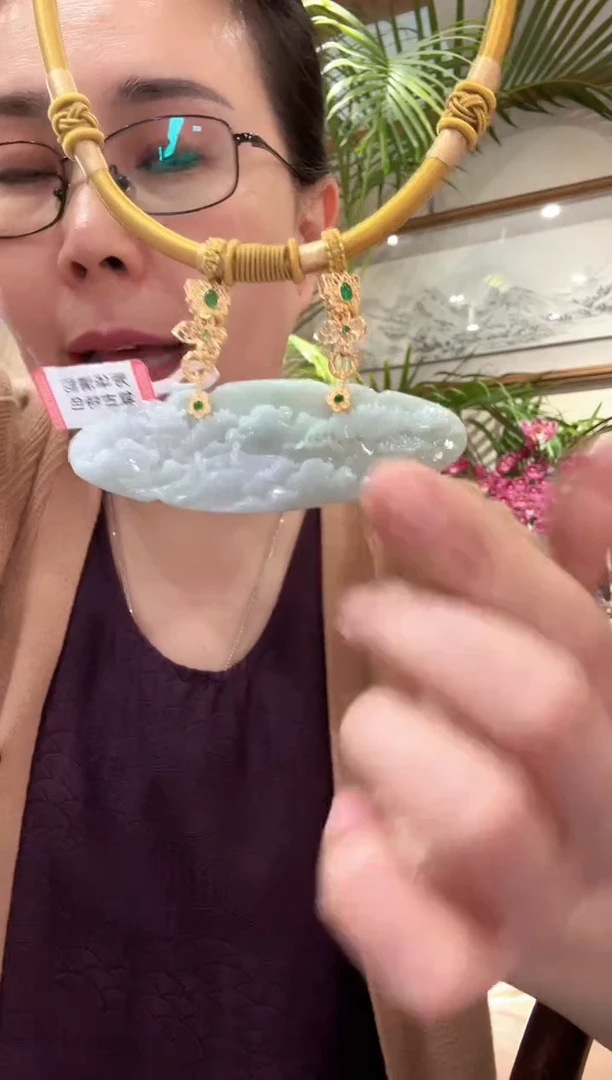 【闪购商品】翡翠颈饰未镶嵌国风