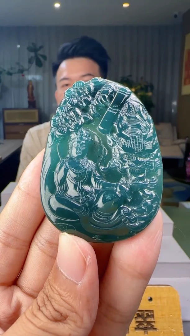 吊坠(不含链)未镶嵌翡翠AR@@60B7J18196
